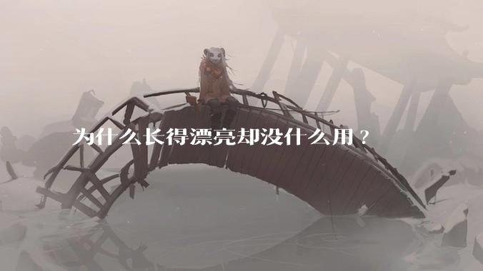 为什么长得漂亮却没什么用?